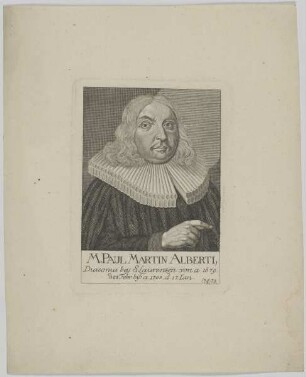 Bildnis des Paul Martin Alberti