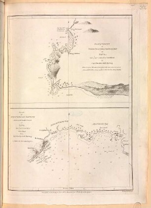 Plan of Vinkops or Wine-Coopers Point and Bay on Java : Lat. 7̊ 27'S. ; 28 Lea. s E. of Java Head