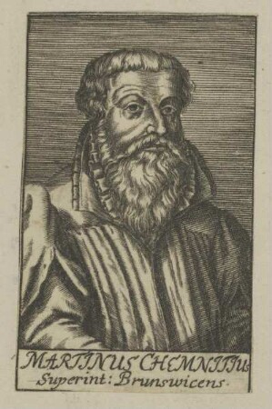 Bildnis des Martinus Chemnittius
