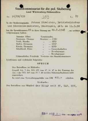 Streicher, Johann