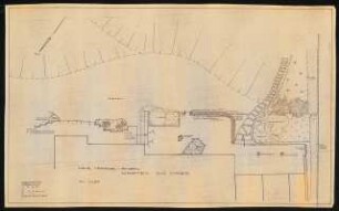 Garten Hans Maier, Schwenningen Terrassenanbau: Gartenplan 1:50