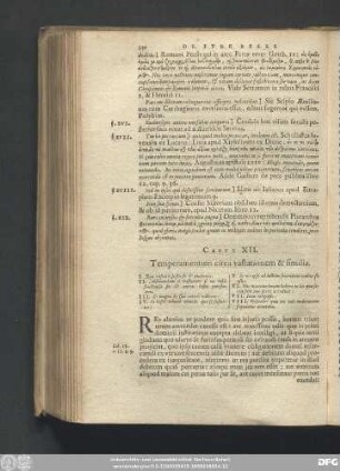 Caput XII. Temperamentum circa vastationem & similia.