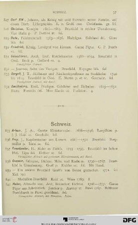 Schweiz (Nr. 835-847)