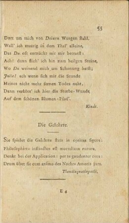 Die Gelehrte.
