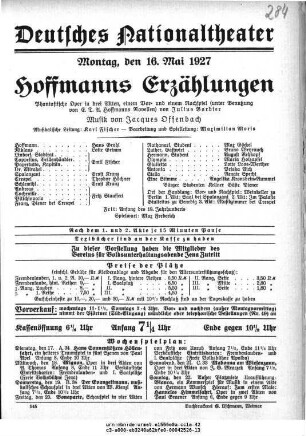 Hoffmanns Erzählungen