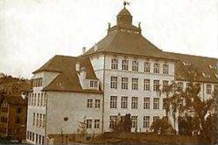 Fischer, Theodor; Stuttgart, Heusteigstr.; Sammelschulhaus - Fassadenansicht