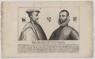 Doppelbildnis des Hieronymus Freher und des Marquard Freher