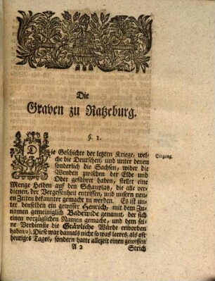Henrich Badewide und seine Nachkommen, allesamt Graven zu Ratzeburg