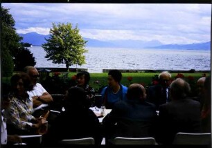 Lindau: Blick von Terrasse des Hotel Tannenhof