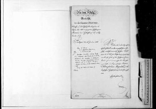 Stellen und Personal (1888-1890)
