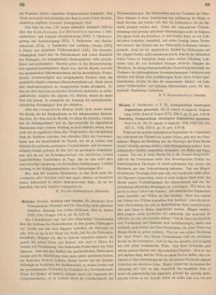 40-43 [Rezension] Minges, Parthenius, Compendium theologiae dogmaticae generalis