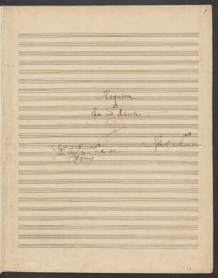 Requiems; V (4), Coro, orch; McCS 148; op.148