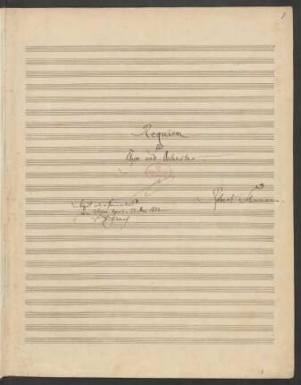 Requiems; V (4), Coro, orch; McCS 148; op.148