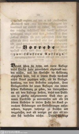 Vorrede zur fünften Auflage