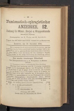 12. 30. December 1886