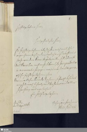 Nr. 8. Fritsch, Jakob Friedrich von