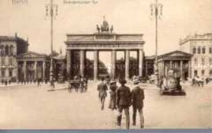 Das Brandenburger Tor in Berlin