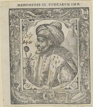 Bildnis des Mahometes II.