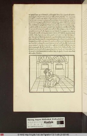 [Poliphilo hält seine Polia in den Armen ]