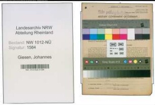 Entnazifizierung Johannes Giesen , geb. 19.11.1907 (Landwirt)