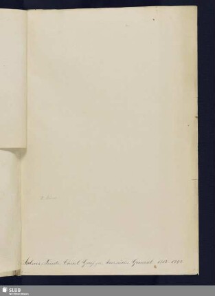 Nr. 184-186. Solms, Friedrich Christoph zu