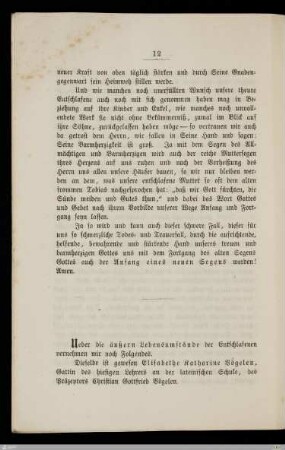 Lebensumstände