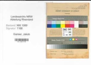 Entnazifizierung Jakob Ganser , geb. 03.11.1910 (Polizist)