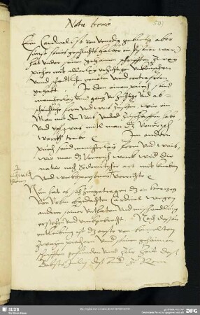 50) Nota bene [Bericht von hiebeyligenden piechern mit vnzichtigen gemälen vnd contrafeten]. 16. Jahrh.