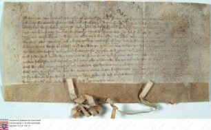 Kirtorf: Hat Herr Gottfried Graf zu Ziegenhain sein Dorf Kirtorf Hartmann v. Lerbach versetzt