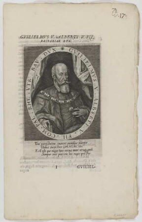 Bildnis des Gvilielmvs V., Herzog von Bayern