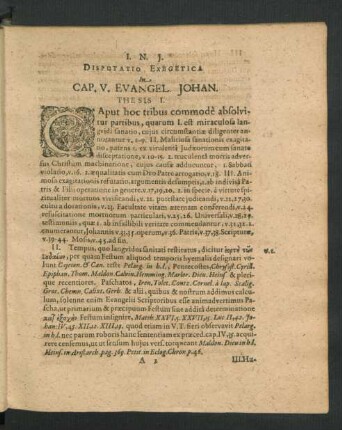Thesis I. - LXXIII.