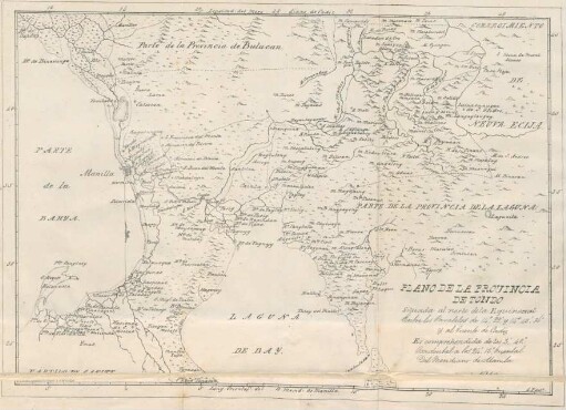 Plano de la provincia de Tondo