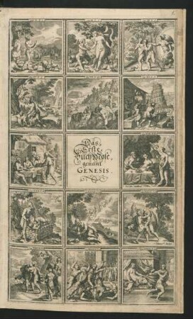 Das Erste Buch Mose, genant Genesis.