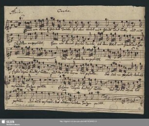 Aria. Canto.