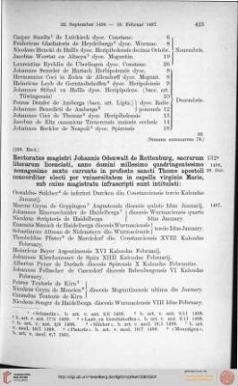 20. December 1496 bis 18. December 1506