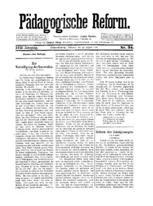 Zur Verteidigung der Succession : II. ; (Fortsetzung folgt)
