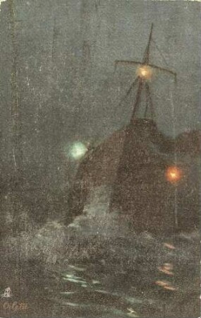 Ships that pass in the night. Forging ahead. [R]