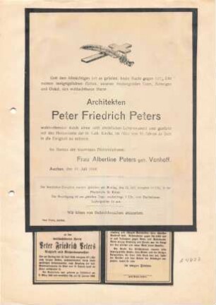 Peters, Peter Friedrich