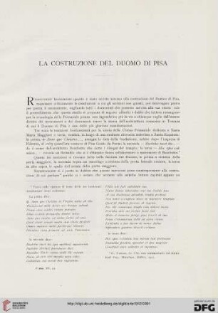 15: La costruzione del Duome di Pisa
