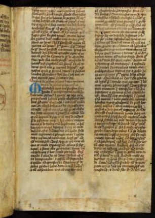 Fragment: Enarrationes in psalmos (15. Jh., ehem. Spiegelbl., s. a. Ir-v)