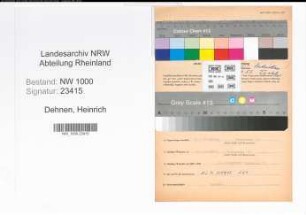 Entnazifizierung Heinrich Dehnen, geb. 01.02.1907 (Kaufm.Angest.)