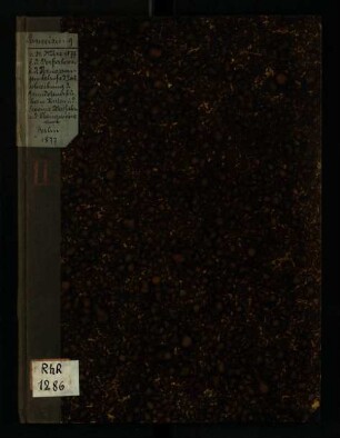 (II.) Anweisung vom 31. März 1877 für das Verfahren bei den Vermessungen behufs der Fortschreibung der Grundsteuerbücher und Karten in der Provinz Westfalen und der Rheinprovinz