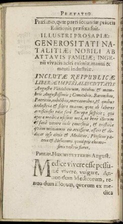 Præfatio, quæ parti secundæ prioris Editionis præfixa fuit.