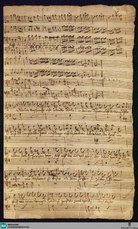 Cantatas. Fragments - Mus. Hs. 435e : V (4), Coro, orch; BrinzingMWV 1.9