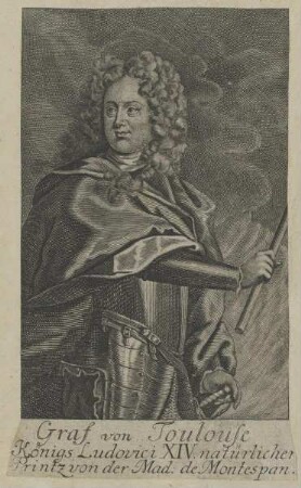 Bildnis des Grafen Louis Alexandre de Bourbon de Toulouse
