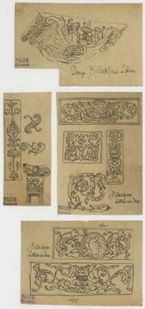 Dom zu Hildesheim, Ornamente vom Lettner