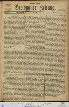 28.06.1891 (Zweites Blatt)