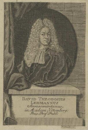 Bildnis des David Theodosius Lehmannus