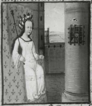 Ipermestra. Miniatur und Text, Blatt 19v