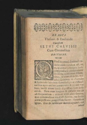 De Nova Thesauri & Enchiridii